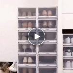 Cutie de pantofi din plastic (12 bucăți) – video