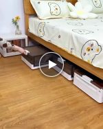 Cutie de depozitare multifuncțională sub pat – video