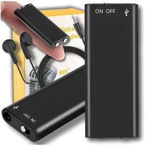 Mini înregistrator de voce activat vocal 8 GB