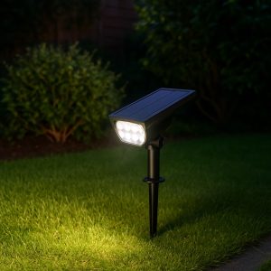Spot luminos solar pentru utilizare în exterior