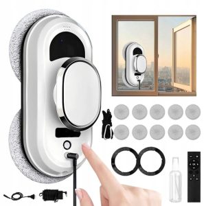 Robot de curățat geamuri 3 în 1 – un asistent automat inteligent pentru geamuri perfect curate