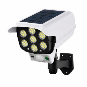 Cameră falsă cu senzor de mișcare și lumină solară