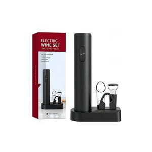 Set de deschizător electric de sticle de vin 5 în 1
