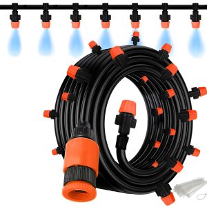 Set pentru irigare și răcire cu ceață de apă – 10 duze, 10 m