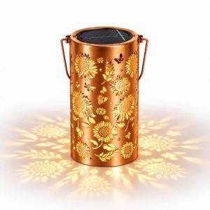 Lanterna decorativă solară de grădină